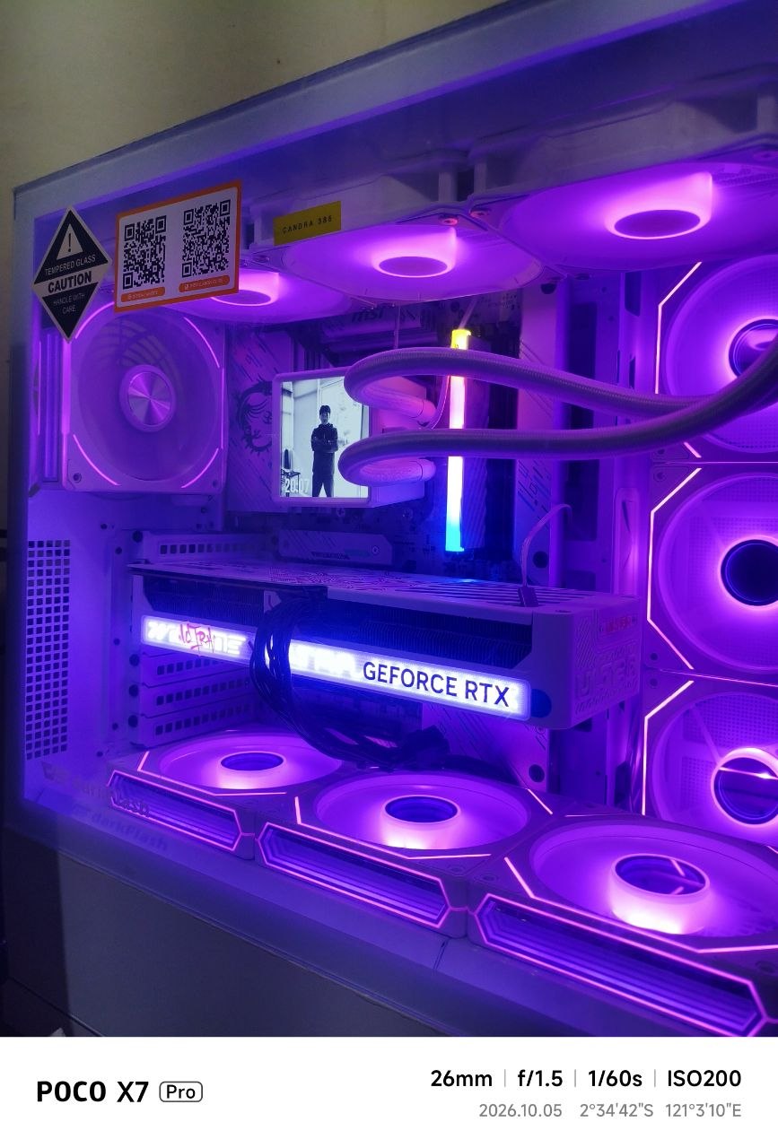 PC putih CANTIK